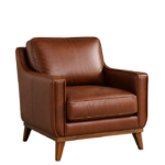 Contemporary Leather Lounge Chair