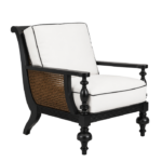 Coastal Cane Lounge Chair