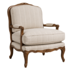Classic French-Inspired Accent Chair